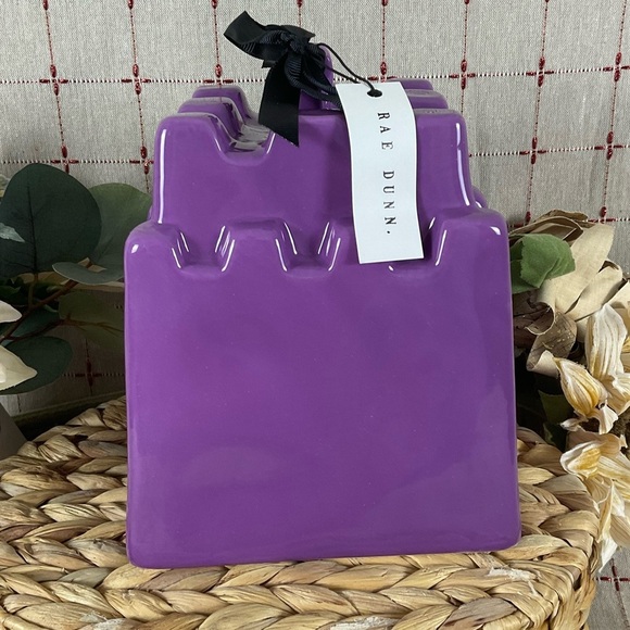 Rae Dunn Artisan Collection Haunted Castle Birdhouse New Original Box Spooky - Picture 4 of 8